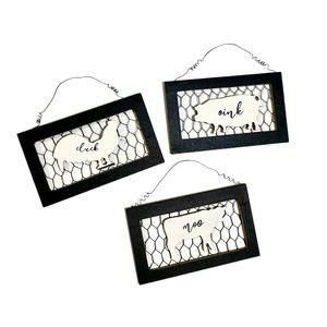 Farmhouse Animals Kitchen Wall Decor